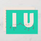 パーソナライズ - キャラクター コネクション ポストカード (正面/裏面)