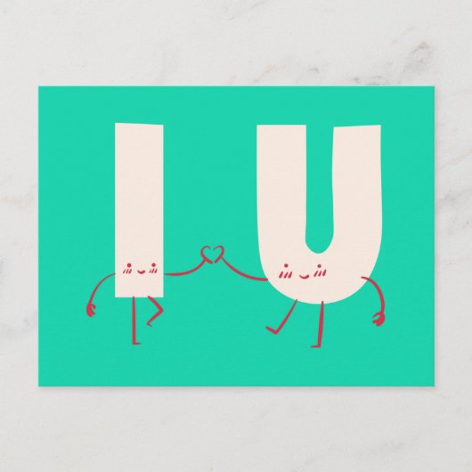 パーソナライズ - キャラクター コネクション ポストカード (正面)