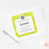 パーソナライズ キャンドル ラベル - カスタマイズ可能 ステッカー (封筒)