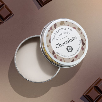 パーソナライズ キャンドル ラベル - カスタマイズ可能 ステッカー