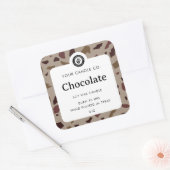 パーソナライズ キャンドル ラベル - カスタマイズ可能 ステッカー (封筒)