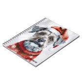 パーソナライズ：クリスマスドッグ | ノートブックのジャーナル ノートブック (左側)