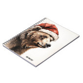 パーソナライズ：クリスマスベア | ノートブック (左側)