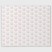 パーソナライズ,グループから,幸せなナースの日,鳥 ラッピングペーパー (フラット)