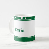 パーソナライズ コーヒーマグカップ (正面左)