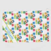 パーソナライズ ゴルフタオル (横)