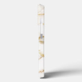 パーソナライズ ゴールド エフェクト マーブル ネーム Case-Mate iPhoneケース (裏面 / 左)