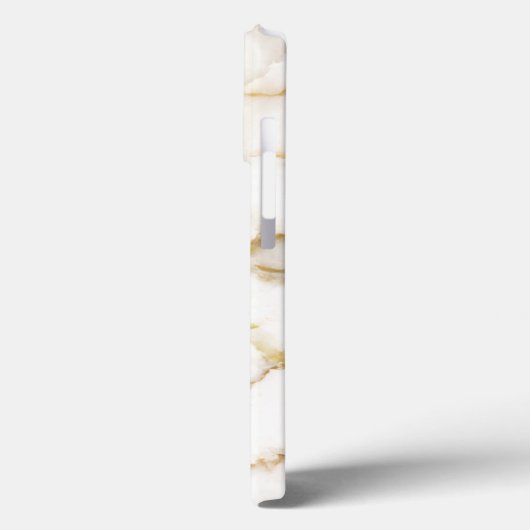 パーソナライズ ゴールド エフェクト マーブル ネーム Case-Mate iPhoneケース (裏面 / 左)