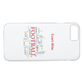 パーソナライズ、サッカーコーチは言葉であなたに感謝 Case-Mate iPhoneケース (裏面(横))