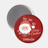 パーソナライズ – サンタクロース マグネット (正面/裏面)