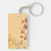 パーソナライズ、ジュビリー記念日ヌーンクロス、渦巻き キーホルダー (裏面)