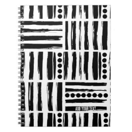 パーソナライズ：ストライプとスポット | ノートブックのジャーナル ノートブック