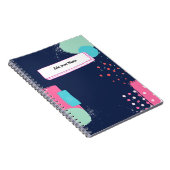 パーソナライズ：スポット付き抽象芸術 | ノートブック (右側)