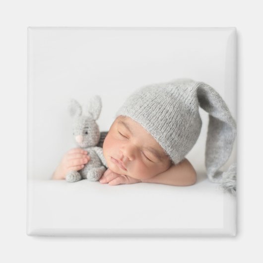 パーソナライズ フォト カスタム マグネット (正面)