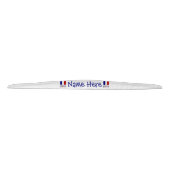 パーソナライズ フランス 国旗 ヘリテージ タイヘッドバンド (正面)