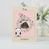 パーソナライズ, 個人的, 写真 招待状 (スタンド正面)