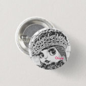 パーソナライズ、個人、誕生日 缶バッジ (正面&裏面)