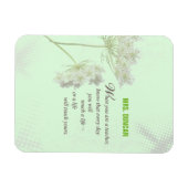 パーソナライズ，先生感謝の日ありがとう マグネット (横)