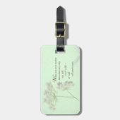 パーソナライズ，先生感謝の日ありがとう ラゲッジタグ (正面縦)