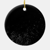 パーソナライズ/再設計 – 独自の作成 セラミックオーナメント (裏面)