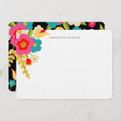 パーソナライズ | 国産花束 ノートカード (正面/裏面)