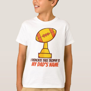 パーソナライズ「専用トロフィー」 Tシャツ