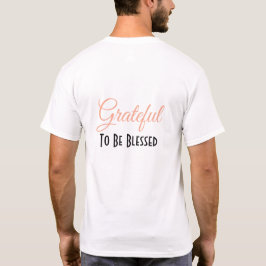 パーソナライズ – 小さなことに感謝賛美, Tシャツ