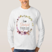 パーソナライズ – 小さなことに感謝、大… Tシャツ (正面)