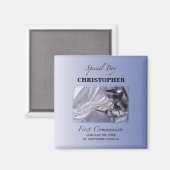 パーソナライズ，少年，最初の共産色 マグネット (正面/裏面)