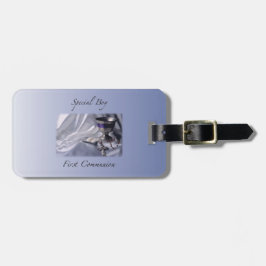 パーソナライズ，少年，最初の共産色 ラゲッジタグ