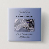 パーソナライズ，少年，最初の共産色 缶バッジ (正面)