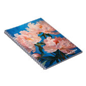 パーソナライズ：牡丹 | 献身的なノートブックのジャーナル ノートブック (右側)