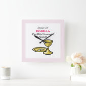 パーソナライズ,特別な女の子,最初のコミュニティ スクエア壁時計 (ホーム)