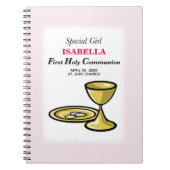 パーソナライズ，特別な女の子，最初のコミュニティ ノートブック (正面)