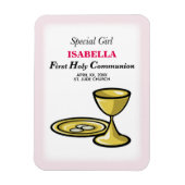 パーソナライズ，特別な女の子，最初のコミュニティ マグネット (縦)