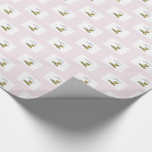 パーソナライズ，特別な女の子，最初のコミュニティ ラッピングペーパー (コーナー)