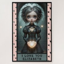 パーソナライズ、私はあなたを愛かわいいハート女の子