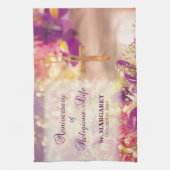 パーソナライズ、記念日の宗教生活、修道女 キッチンタオル (縦)