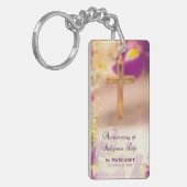 パーソナライズ、記念日の宗教生活、修道女 キーホルダー (正面左)