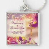 パーソナライズ、記念日の宗教生活、修道女 キーホルダー (正面)