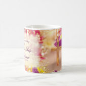 パーソナライズ、記念日の宗教生活、修道女 コーヒーマグカップ (中央)