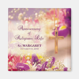 パーソナライズ、記念日の宗教生活、修道女 マグネット