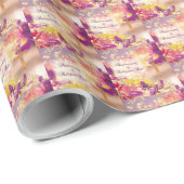 パーソナライズ、記念日の宗教生活、修道女 ラッピングペーパー (ロールコーナー)