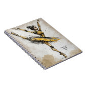 パーソナライズ：踊りの少女 | ノートブック (右側)