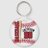 パーソナライズ⚾野球 キーホルダー (裏面)