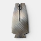 パーソナライズ:黄色のラブラドール写真フレーム ボトルクーラー (裏面)