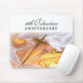 パーソナライズ、10th調整記念日、クロス マウスパッド (マウス)