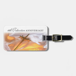 パーソナライズ、10th調整記念日、クロス ラゲッジタグ