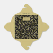 パーソナライズ： 50th Birthday Party金ゴールド/ブラック フェイバーボックス (折り畳みなし)