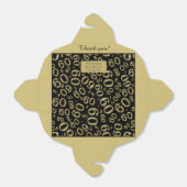 パーソナライズ： 60th Birthday Party金ゴールド/ブラック フェイバーボックス (折り畳みなし)